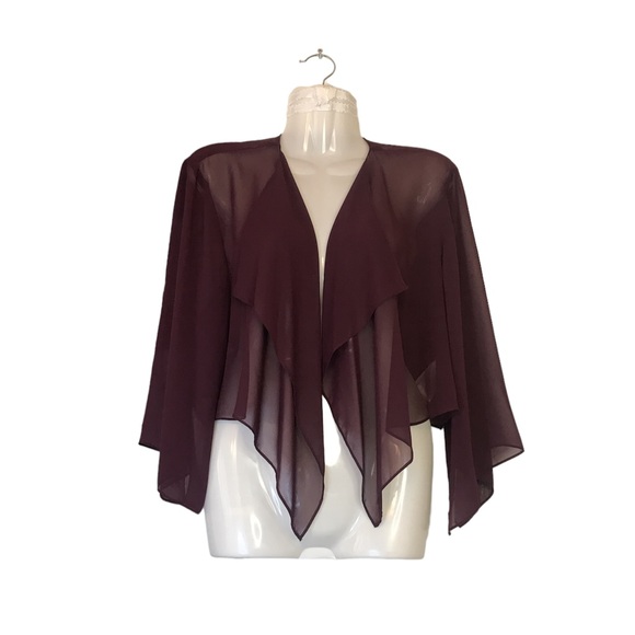 Womens alex evenings chiffon cover up - Picture 1 of 7